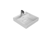 Sharp Etajerli Lavabo 48x48 Cm Beyaz