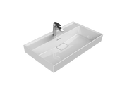 Sharp Etajerli Lavabo 80x48 Cm Beyaz