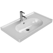 Arya Etajerli Lavabo 80x45 Cm Beyaz
