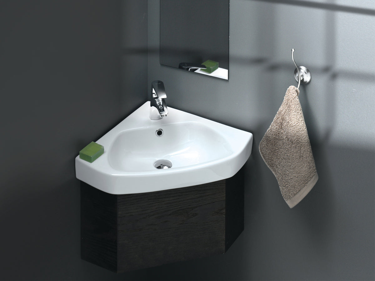 Arda Köşe Lavabo 46x46 Cm Beyaz
