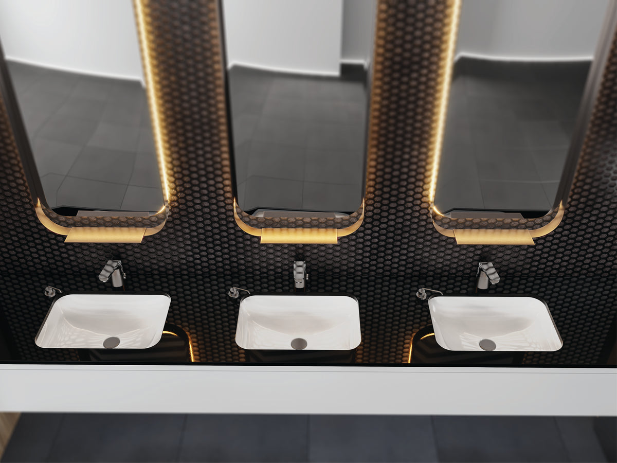City Tezgah Altı Lavabo 40x55 cm Beyaz