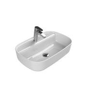 Aqua Tezgah Üstü Lavabo 60x40 Cm Beyaz