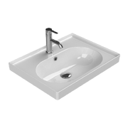 Arya Etajerli Lavabo 60x45 Cm Beyaz